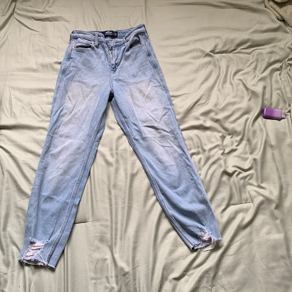 light wash high waisted size 1R hollister jeans